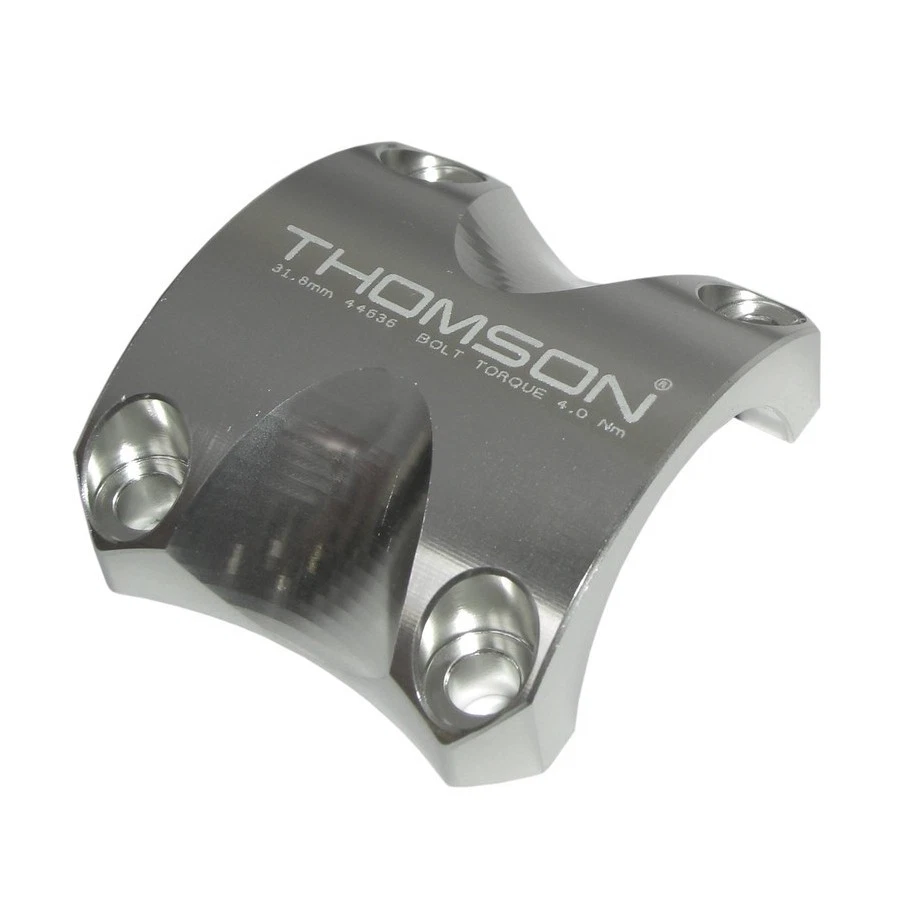 Elite X4 Handlebar Clamp 31.8Mm Silver 2681580705 Thomson Handlebar Bi - Image 1 of 1