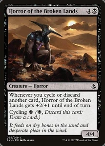Horror of the Broken Lands 2x FOIL AKH MTG Amonkhet Common MINT black - Picture 1 of 1