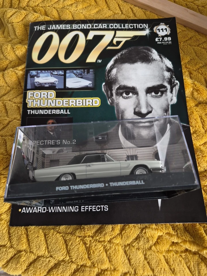 Jsmes Bond Car Collection No. 111 Ford Thunderbird From Thunderball - Image 1 of 1