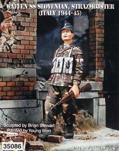 Warriors 1/35 Strazmojster Waffen-SS Team Leader SNVZ Italia 1944-1945 Segunda Guerra Mundial 35086 - Imagen 1 de 1