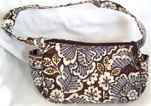 Vera Bradley Handtasche gesteppt Java blau Schulterriemen kleine Tasche - Bild 1 von 8