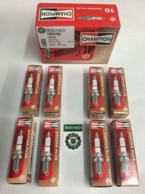 Land Rover Discovery 1 V8 Petrol Spark Plug Set x8 - CHAMPION OEM ERR3799 - Image 1 of 2