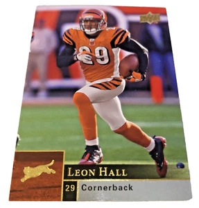 Leon Hall 29 2009 Upper Deck Card #42 Cincinnati Bengals #122 - Bild 1 von 2