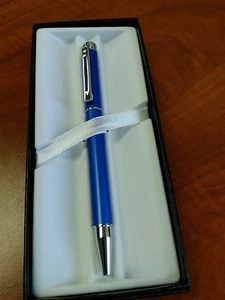Sheaffer Ballpoint Pen, Matte Metallic Blue 100% Authentic - Picture 1 of 4