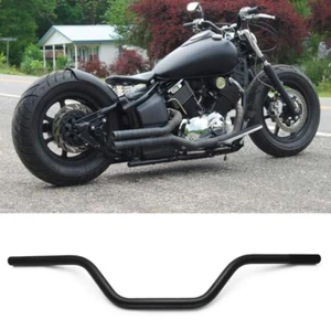 Motorcycle Handlebar 7/8" 22mm For Harley Yamaha V-Star XVS 650 1100 1300 - Picture 1 of 13