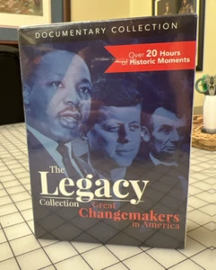 NEW DVD set "The Legacy Collection Great Changemakers in America" 20 hours - Picture 1 of 2