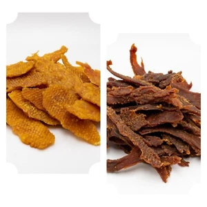 Chicken Breast 1kg + Duck Jerky 1kg =2kg - Picture 1 of 3
