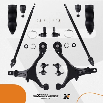 Kit de 12 barras estabilizadoras de brazos de control inferiores delanteros para Honda CR-V 2002 2003-2006 Foto 1 de 4