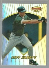 1996 Bowman's Best Refractors #125 Jeff Abbott (ref55251)