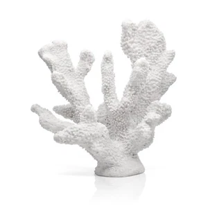 White Resin Coral Decorations Artificial Coral Statue Home Décor Accents Ha - Picture 1 of 9