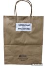 10 X 5 X 13" H Brown Kraft Paper Shopping Bag with Twisted Handles Case of 250