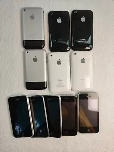 Original Apple iPhone 2G 3G 3GS 4/8/16/32GB Unlocked Phone GOOD for Collection - Picture 1 of 48