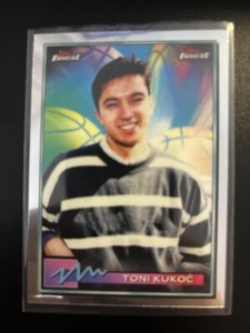 2021 Finest #27 Toni Kukoc - Picture 1 of 2