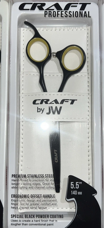 Craft Professional by JW 131105 5.5"(140 MM) Shear/Scissors(Black) New - Image 1 of 1