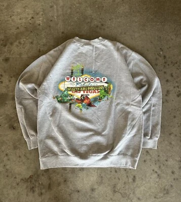VTG Jimmy Buffets Margaritaville Las Vegas Pullover Crewneck Sweatshirt medium - Image 1 of 4