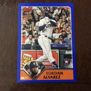 2023 Topps Archives #243 Yordan Álvarez Houston Astros - Imagen 1 de 2