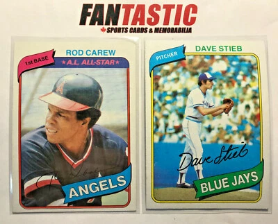 1980 Topps Baseball Card YOU PICK - Finish Your Team Set! - Image 1 of 2