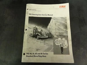 TRW Automotive TAS 40 55 65 & 85 Serie Lenkgetriebe Scheckheft - Bild 1 von 7