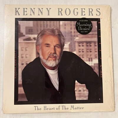 Kenny Rogers The Heart Of The Matter RCA LP AJLI-7023 EX/EX Shrink Hype Sticker - Image 1 of 4