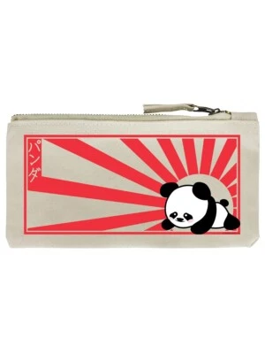 Federmäppchen ROTE SONNENCREME: Süßer Panda Japan Porzellan Stift Make-up Tasche Happy Fun Geschenk