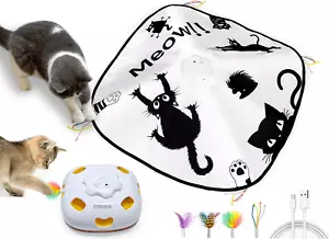 Wiederaufladbares 4-in-1 interaktives Katzenspielzeug für Indoor-Katzen automatisches Spielzeug ORSDA - Bild 1 von 18