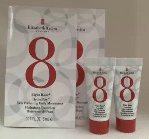 Lot (2) Elizabeth Arden Eight Hour HydraPlay Skin Perfecting Moisturizer sample - Picture 1 of 1