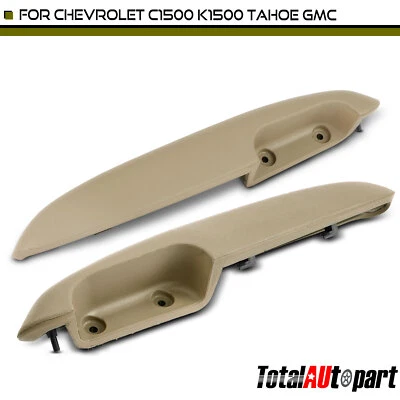 2x Door Armrest for Chevrolet C1500 K1500 Tahoe 95-99 GMC C3500 K3500 Front L& R - Image 1 of 4