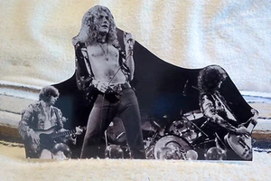 Led Zeppelin W-Robert Plant, Jimmy Page, John Paul Jones Tabletop Standee 10" - Picture 1 of 2