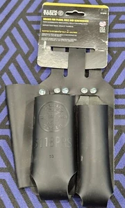 Klein Tools Leather Pliers, Rule and Screwdriver Holder - 5118PRS NEW - Picture 1 of 4