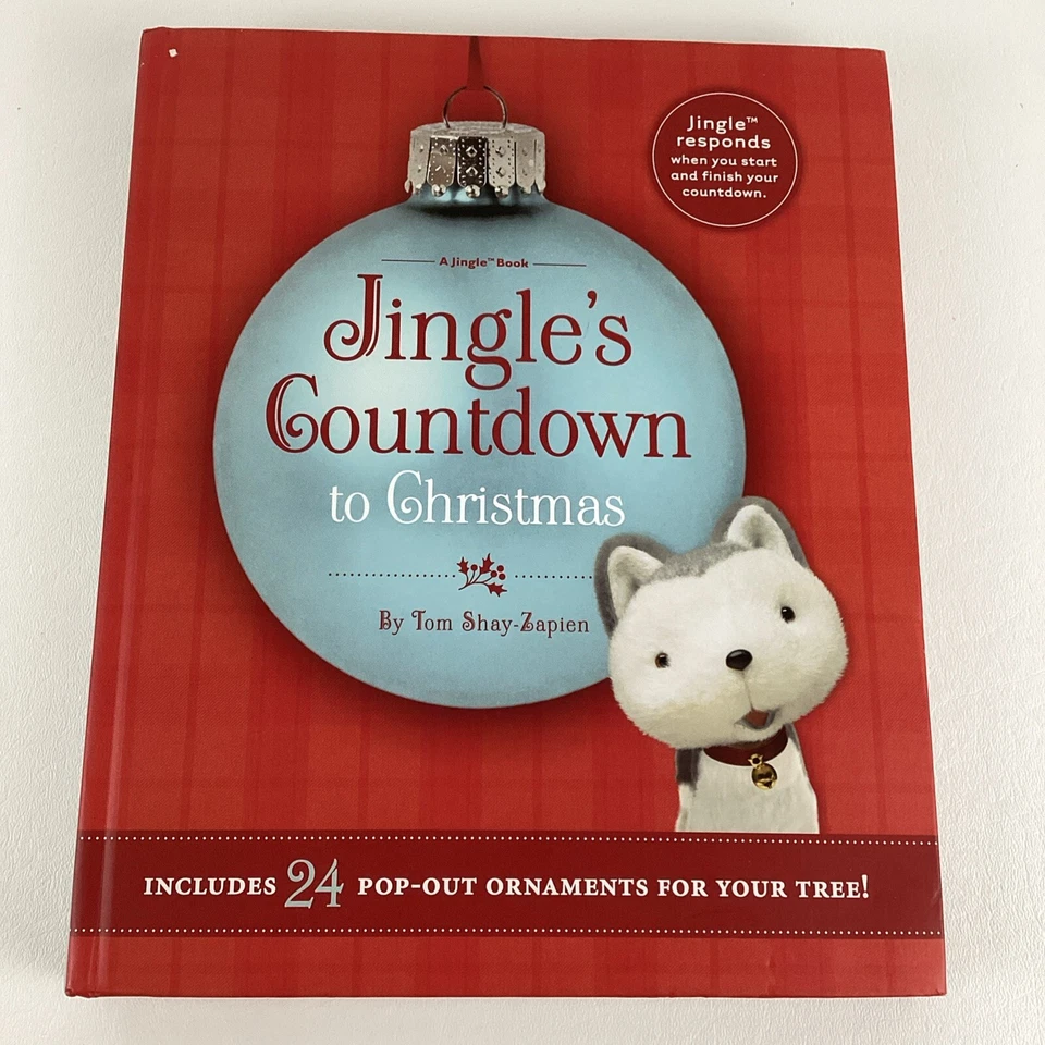Hallmark Jingles Countdown to Christmas Book 24 Pop-out Ornaments