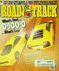 Road & Track Magazine August 2003 Saleen S7 vs Lamborghini Murcielago - Imagen 1 de 3