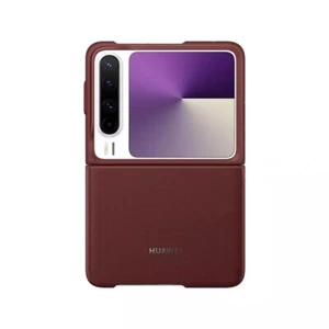 Original Huawei Luxury Vegan Leather Protective Back Case Cover For Pura X - Picture 1 of 19
