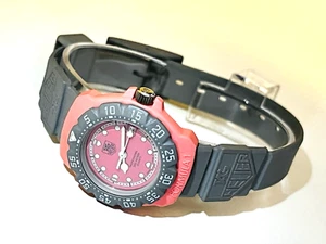 Reloj Mujer TAG HEUER Fórmula 1 Rosa Vintage...Raro - Imagen 1 de 15