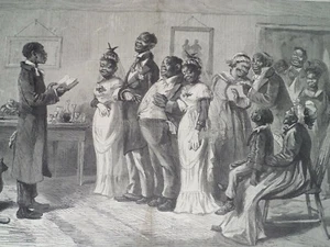 Blackville Hochzeit der Zwillinge Liebe großes gesellschaftliches Ereignis Harper’s Weekly 1878 - Bild 1 von 2