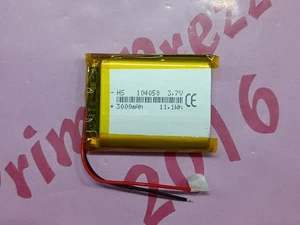 Pila ricaricabile batteria a litio 3.7 V 3000 mAh 104050 UPS,ACUSTICA, GPS,LED - Foto 1 di 3