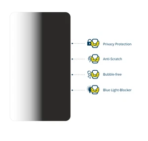 Blickschutz Folie für ZTE Nubia Red Magic 10S Pro+ Anti Spy Privacy Screen - Zdjęcie 1 z 7