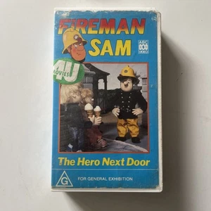 Fireman Sam The Hero Next Door (4 Episodes) - Vhs 1991 ABC 4 Kids - Picture 1 of 6