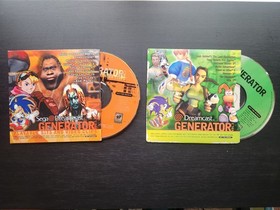 Sega Dreamcast Generator Vol. 1  & Vol 2  Demo Disc Bundle Lot Complete