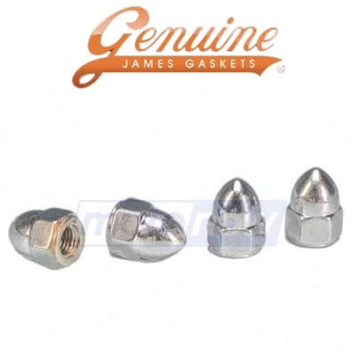 James Gasket Exhaust Acorn Nuts for 1999-2009 Harley Davidson FXSTB Night ow Foto 1 de 4