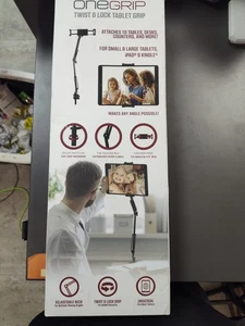 Twist and Lock Tablet Grip, Hands-Free Mobile Device Holder, Up to 30in. Reach - Picture 1 of 2