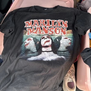 Vintage Marilyn Manson Sweet Dreams Are Made Of This Large Rock T Shirt Rare 96 - Picture 1 of 3