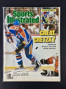 Sports Illustrated Wayne Gretzky Great Edmonton Oilers NHL Hockey June 1 1987 - Picture 1 of 3