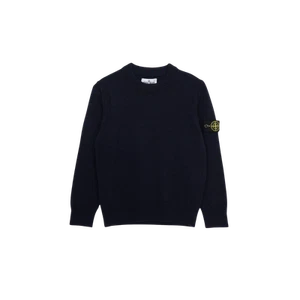 (Kids) Stone Island 502Z1 Stocking Stitch Wool Viscose Nylon Cashmere Crewneck K - Picture 1 of 2