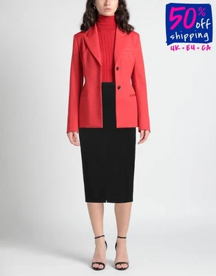 RRP€228 PINKO Pencil Skirt IT40 US4 UK8 S Black Made in Italy - Image 1 of 4