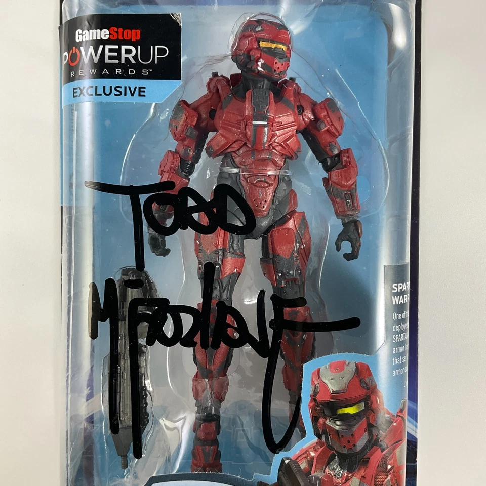 2013 McFarlane Toys Red Spartan Warrior Halo 4 A1