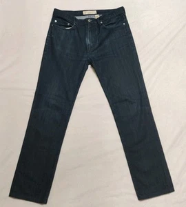Marc by Marc Jacobs Jeans Mens Sz 32 x 34 Navy Stone Washed Slim Fit Denim Stick - Picture 1 of 10
