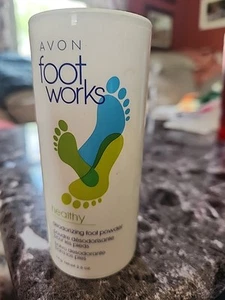 Avon Foot Works Foot Powder Discontinued - Picture 1 of 5