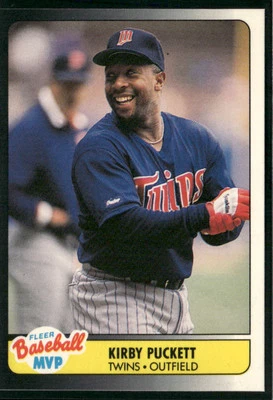 1990 Fleer Baseball MVPs #29 Kirby Puckett - Image 1 of 2
