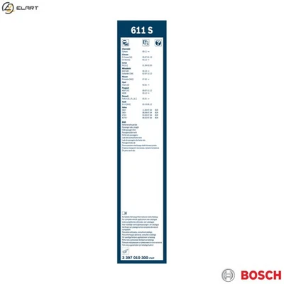 Limpiaparabrisas 3 397 010 300 para mitsubishi outlander/ii/suv/sport/Van ASX RVR 2,0 L Foto 1 de 4