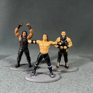 WWE Micro Collection Cake Topper Figurine Figure Lot AJ Styles Braun Roman - Picture 1 of 12